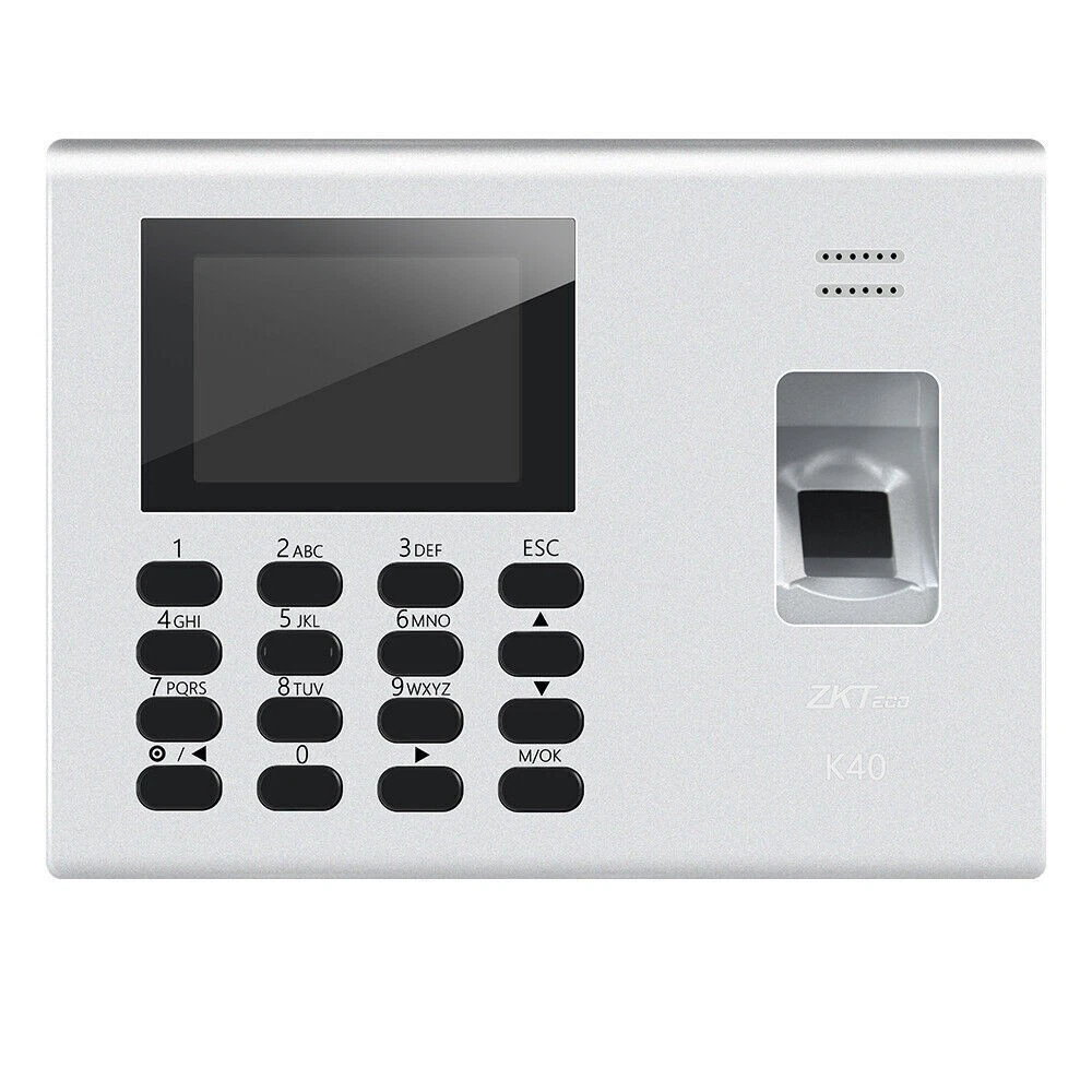 ZKTeco K40 Biometric Fingerprint Time Attendance System