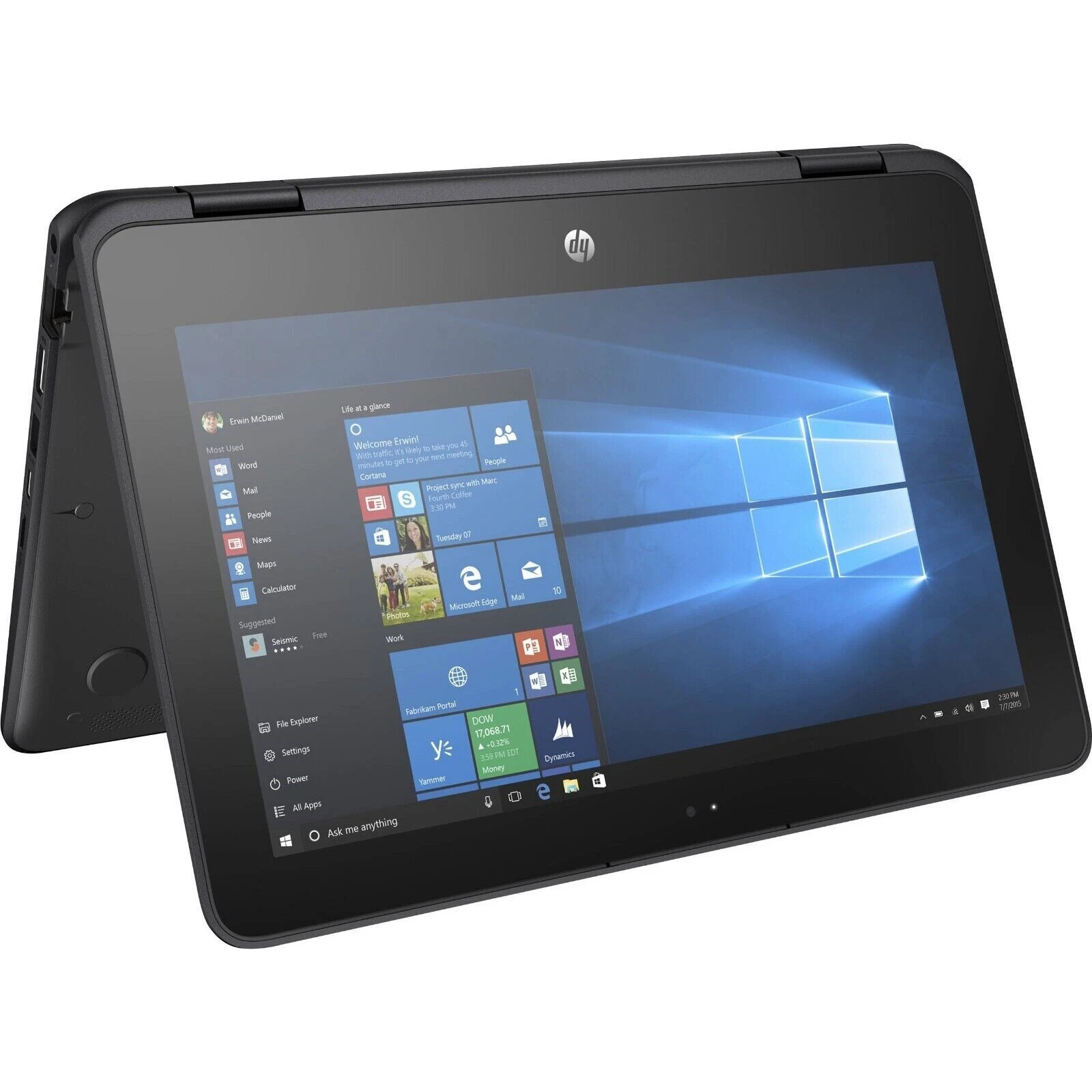 HP ProBook x360 11 G1 | Intel Pentium | 4GB RAM | 128GB SSD | Touchscreen