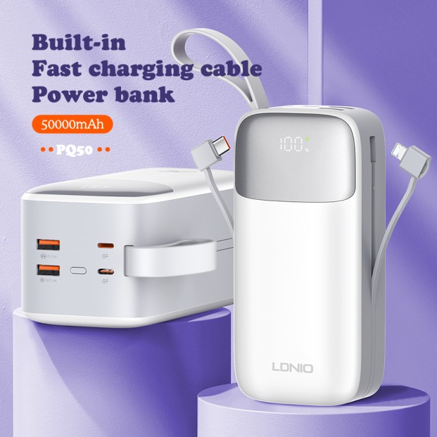 LDNIO 50000mah Power Bank PQ50